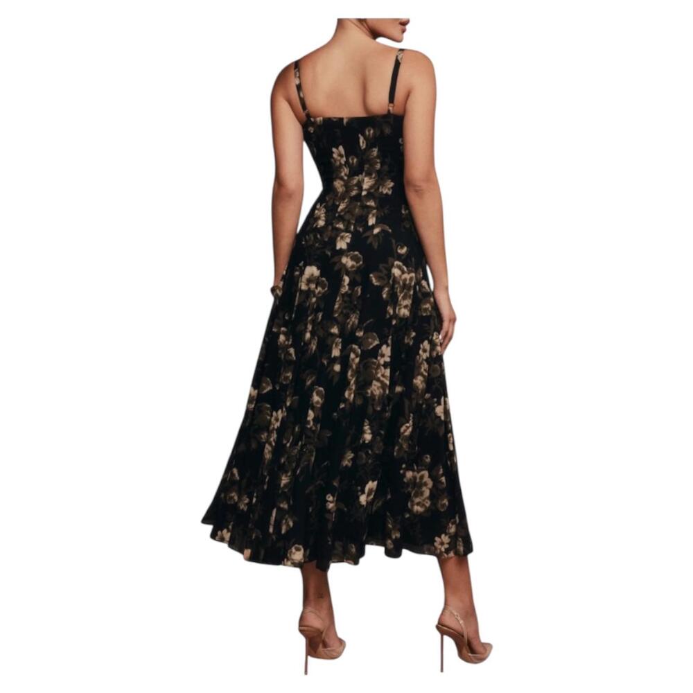 NWOT Reformation Katalina Floral Dress Sz 10 - Picture 3 of 10